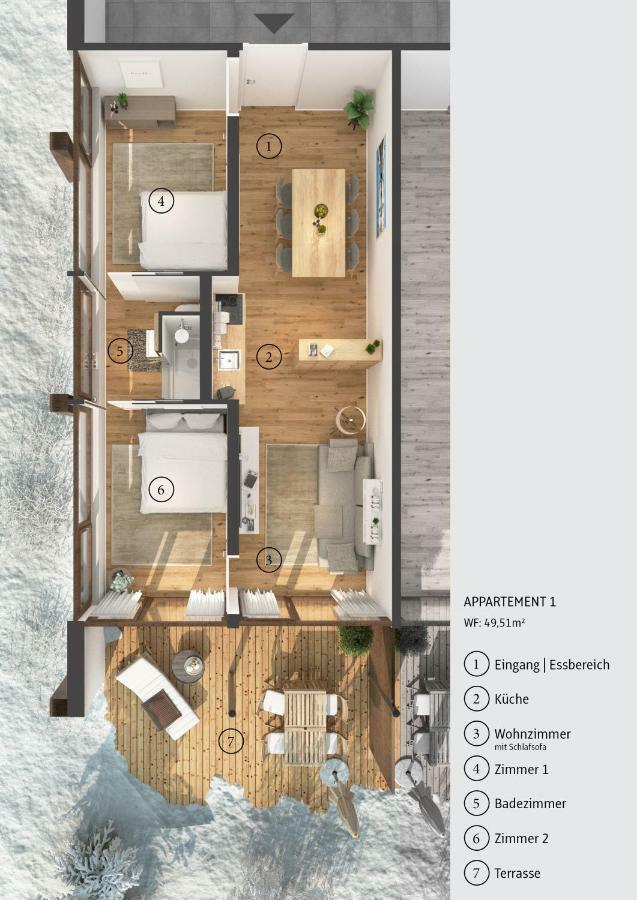 Emma'S Appartements Герлос Екстер'єр фото